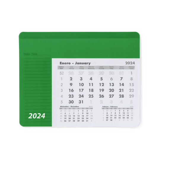 Alfombrilla Calendario Rendux 3892 VERDE