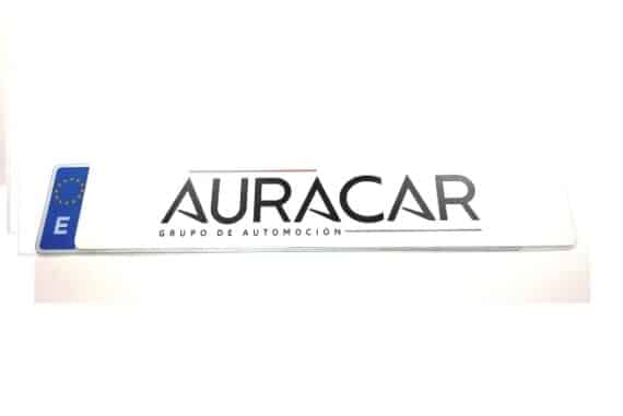 Cubre matriculas coches
