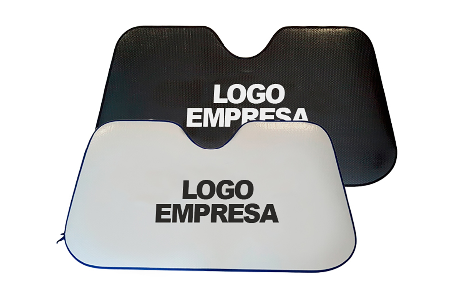 portada parasol personalizado para coche a una cara o a dos