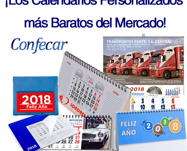 Los Calendarios Personalizados más Baratos del Mercado